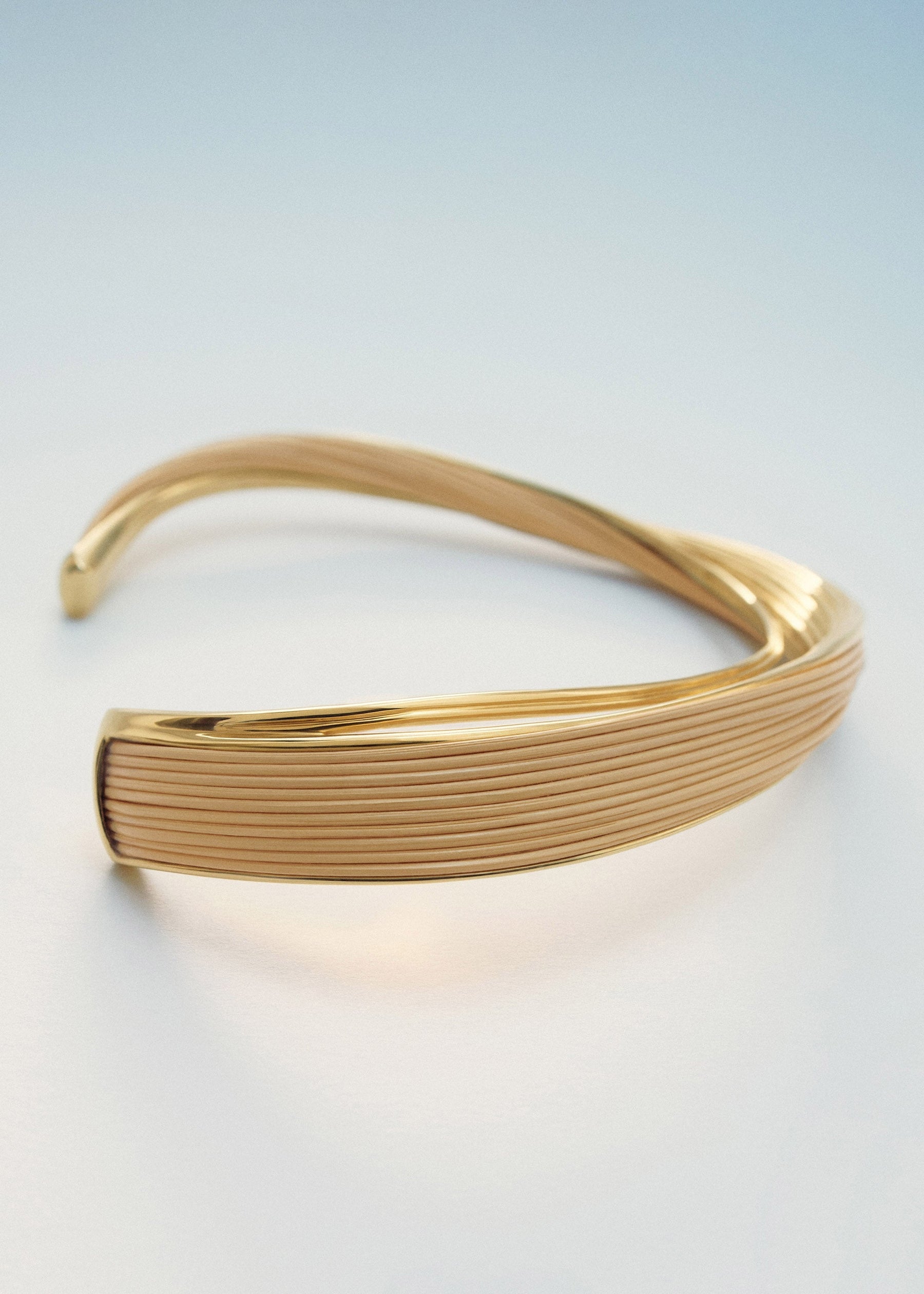 Halskette Rozo - Rattan