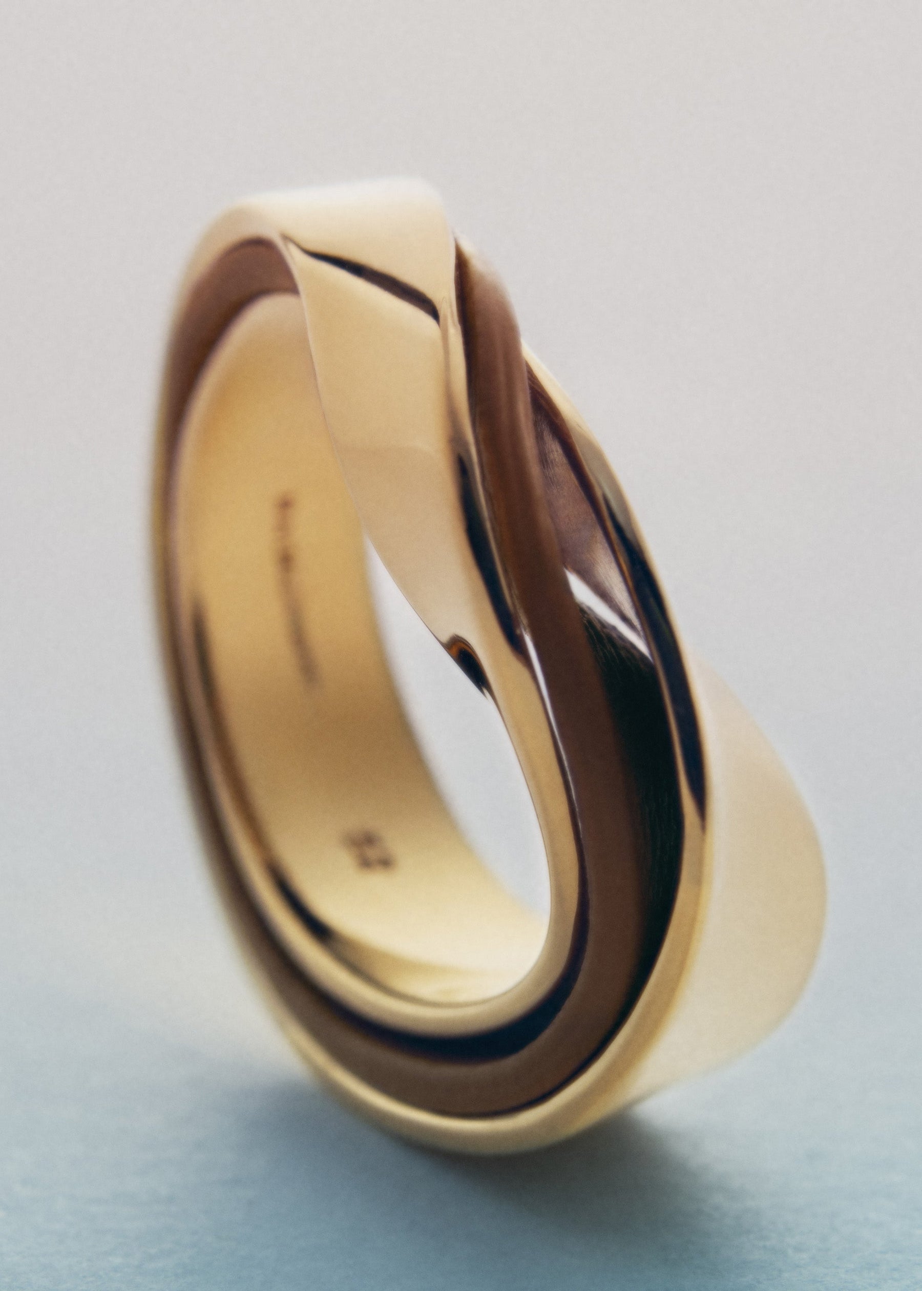 Ring Ormé - Goldedition Und Camel Leder