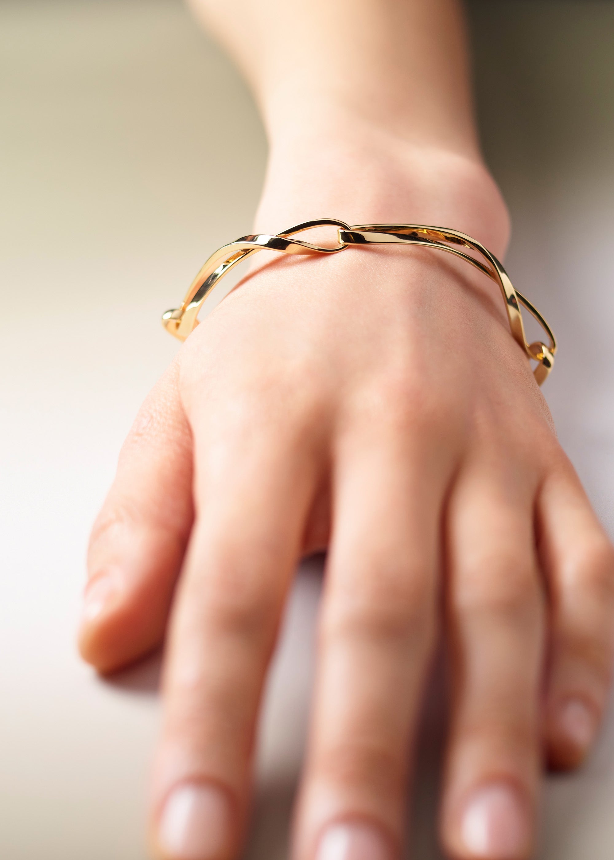 Kettenarmband Éole - Goldedition 24 Karat vergoldet