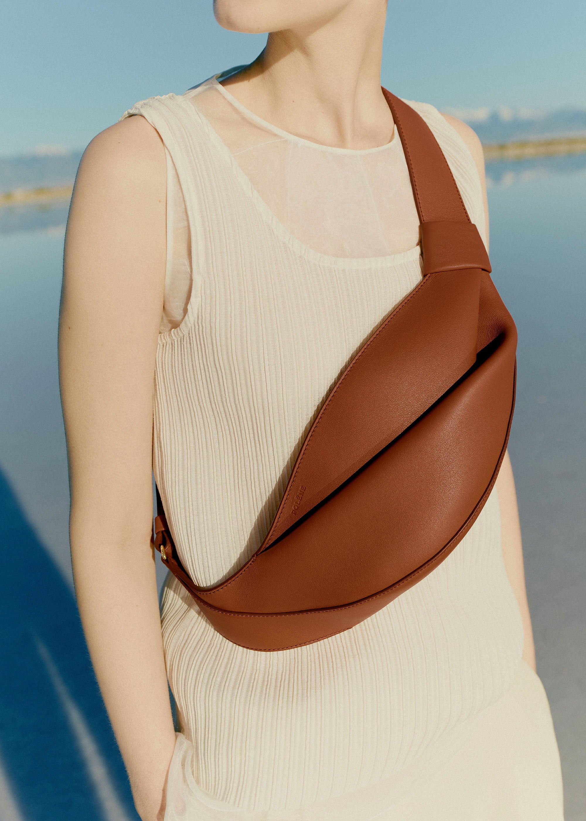 Neyu - Cognac Glattes Leder