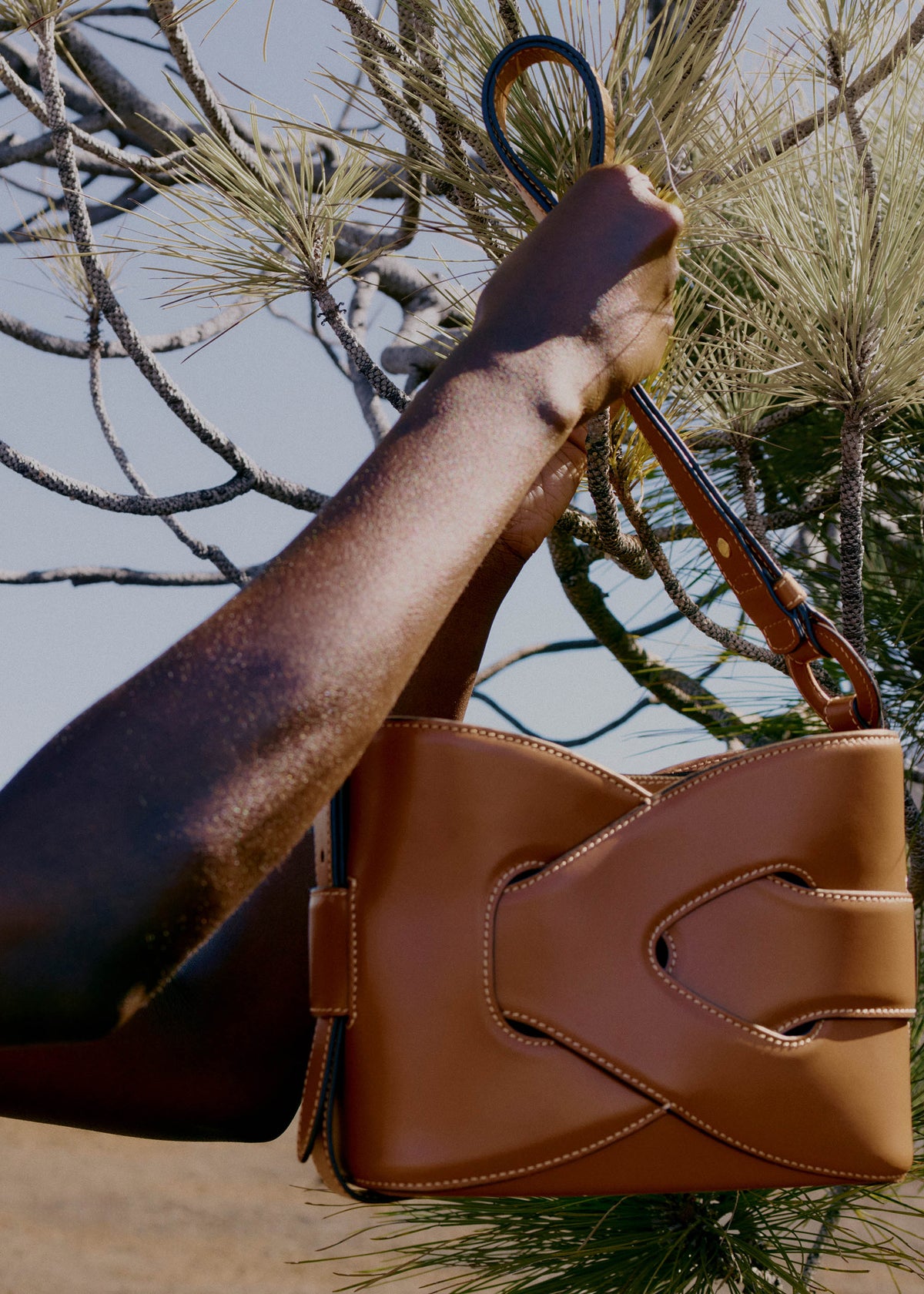 Nodde - Cognac Glattes Leder