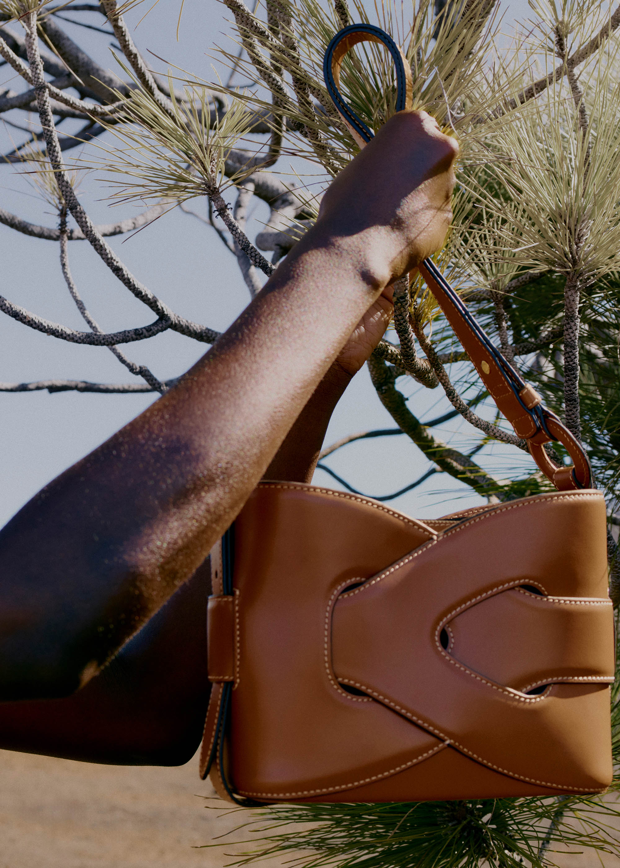 Nodde - Cognac Glattes Leder