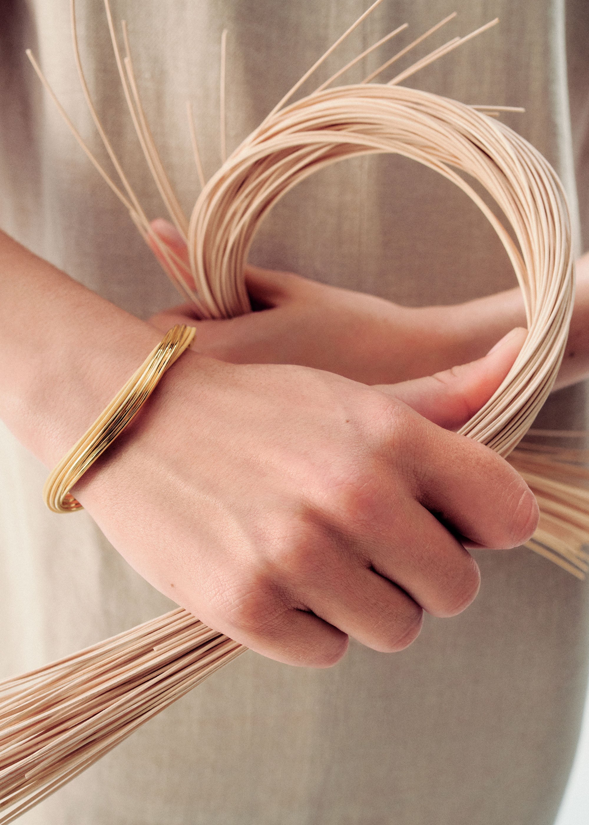 Armreif Rozo - Rattan
