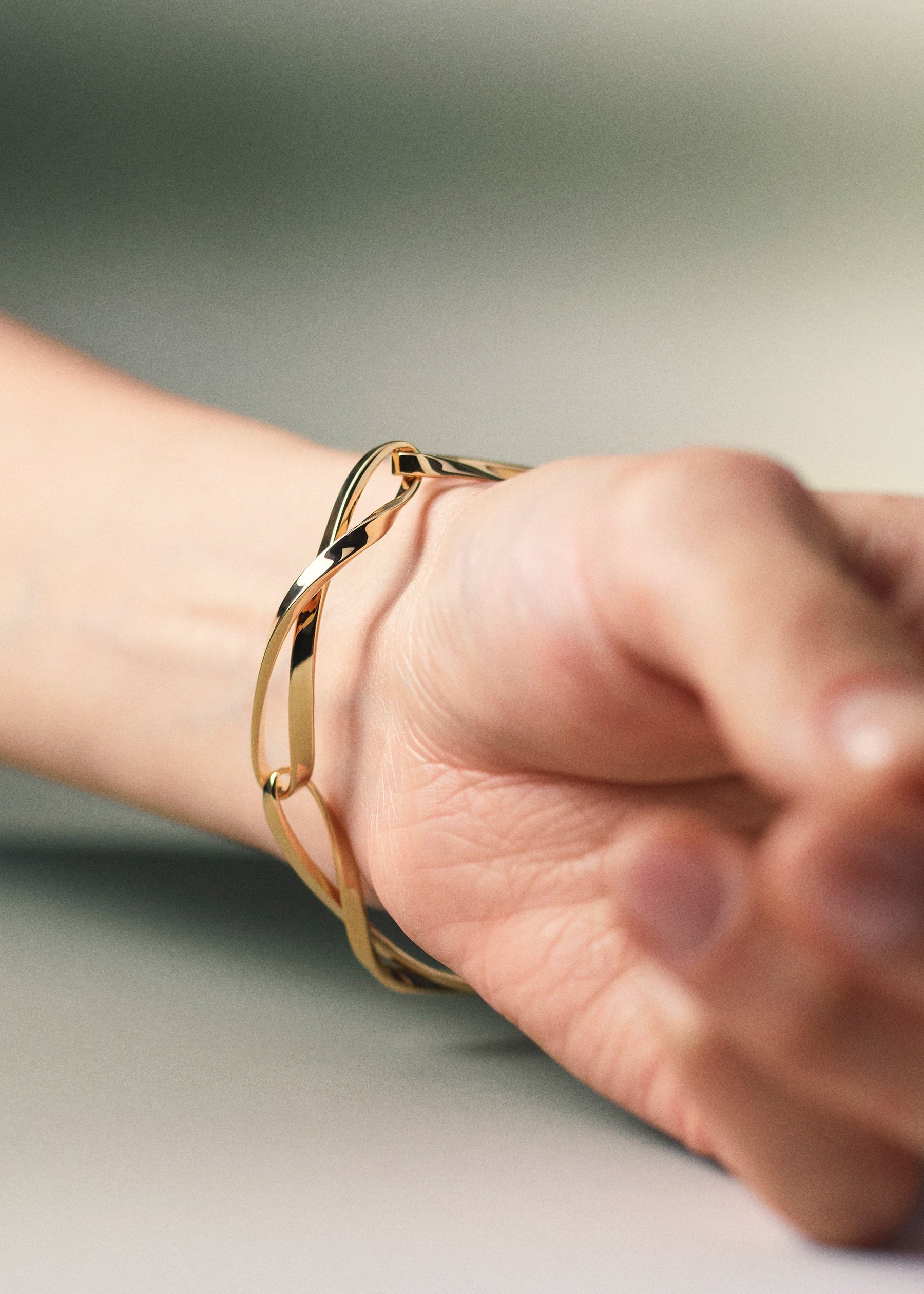 Kettenarmband Éole - Goldedition 24 Karat vergoldet