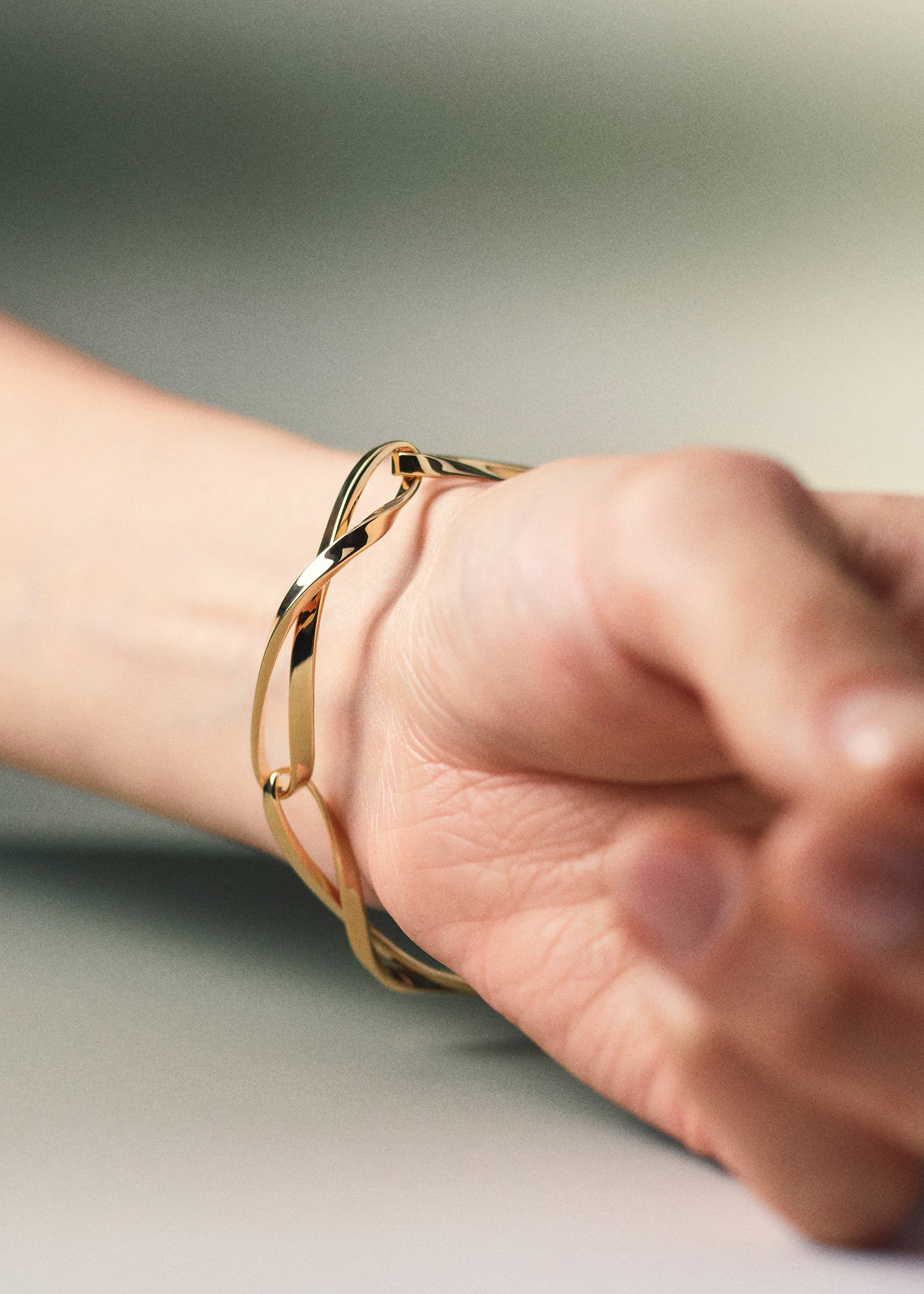 Kettenarmband Éole - Goldedition 24 Karat vergoldet