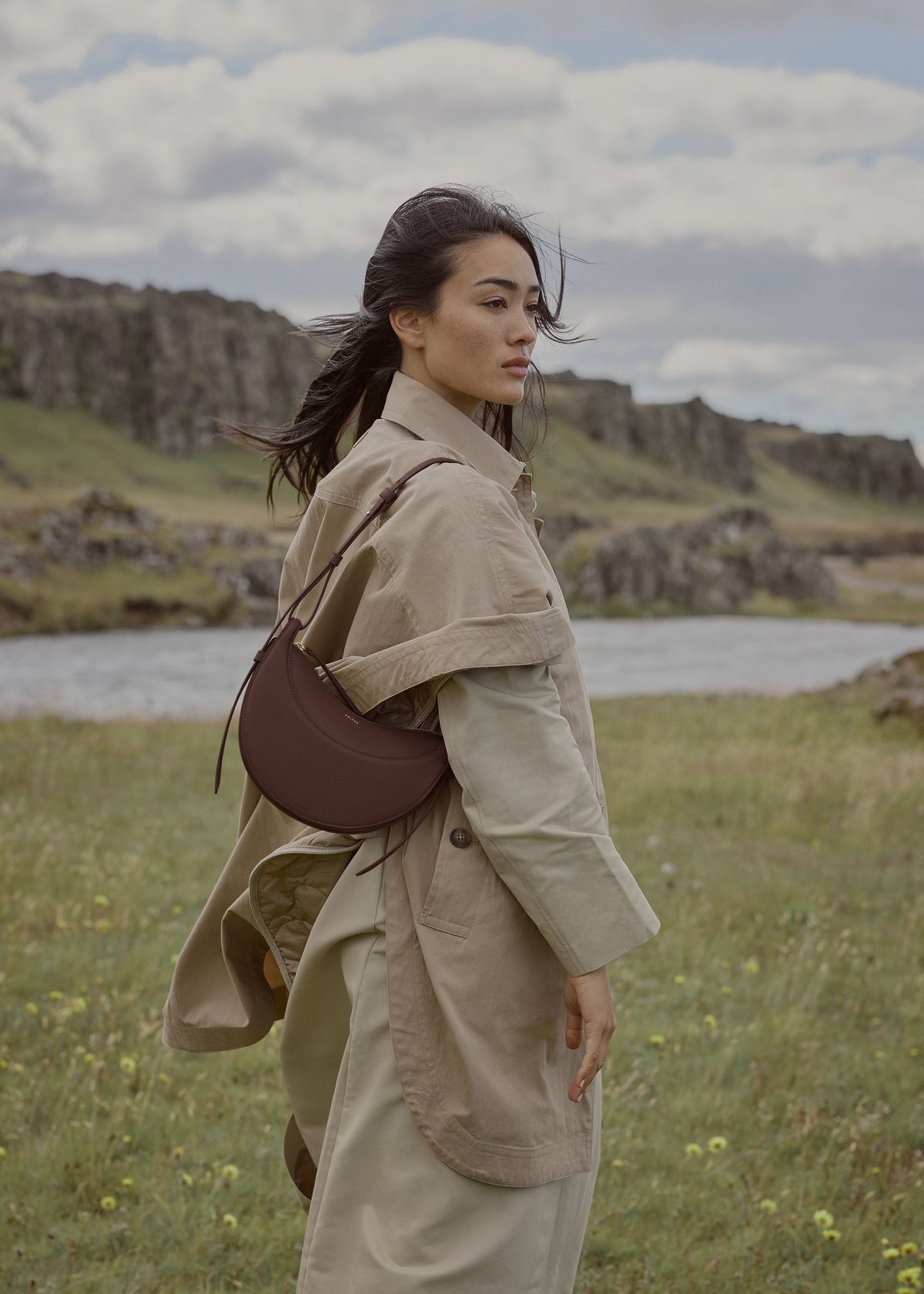 Numéro Dix - Sandelholz Genarbtes Leder