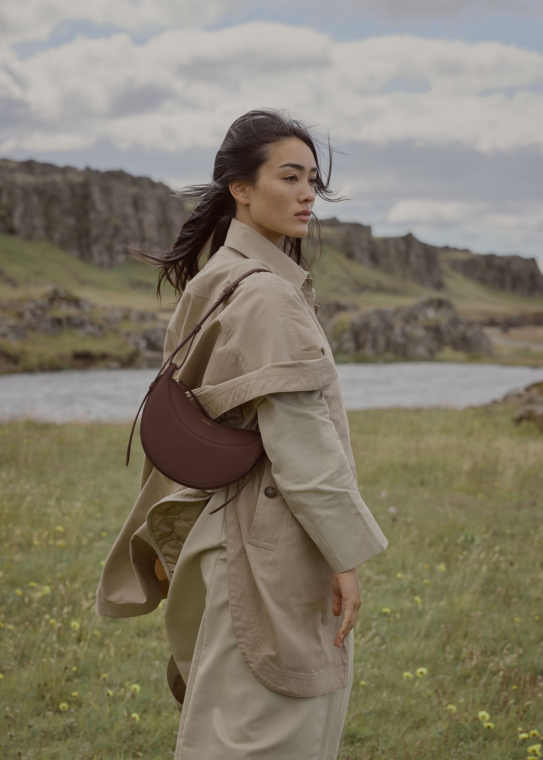 Numéro Dix - Sandelholz Genarbtes Leder