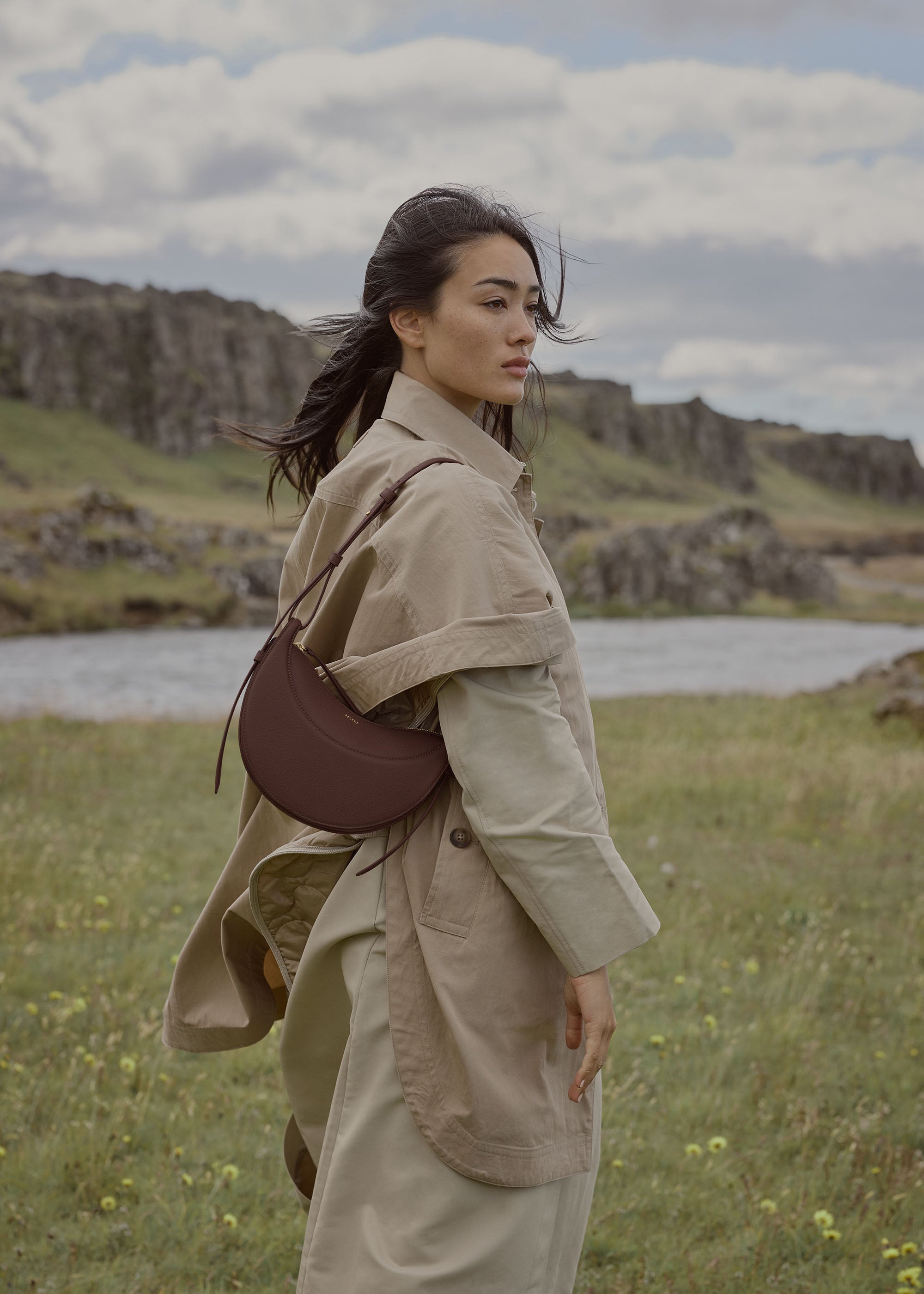 Numéro Dix - Sandelholz Genarbtes Leder