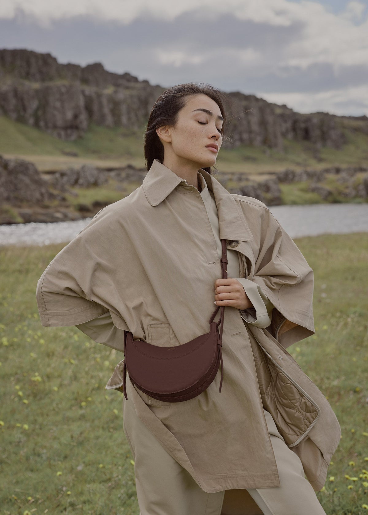 Numéro Dix - Sandelholz Genarbtes Leder