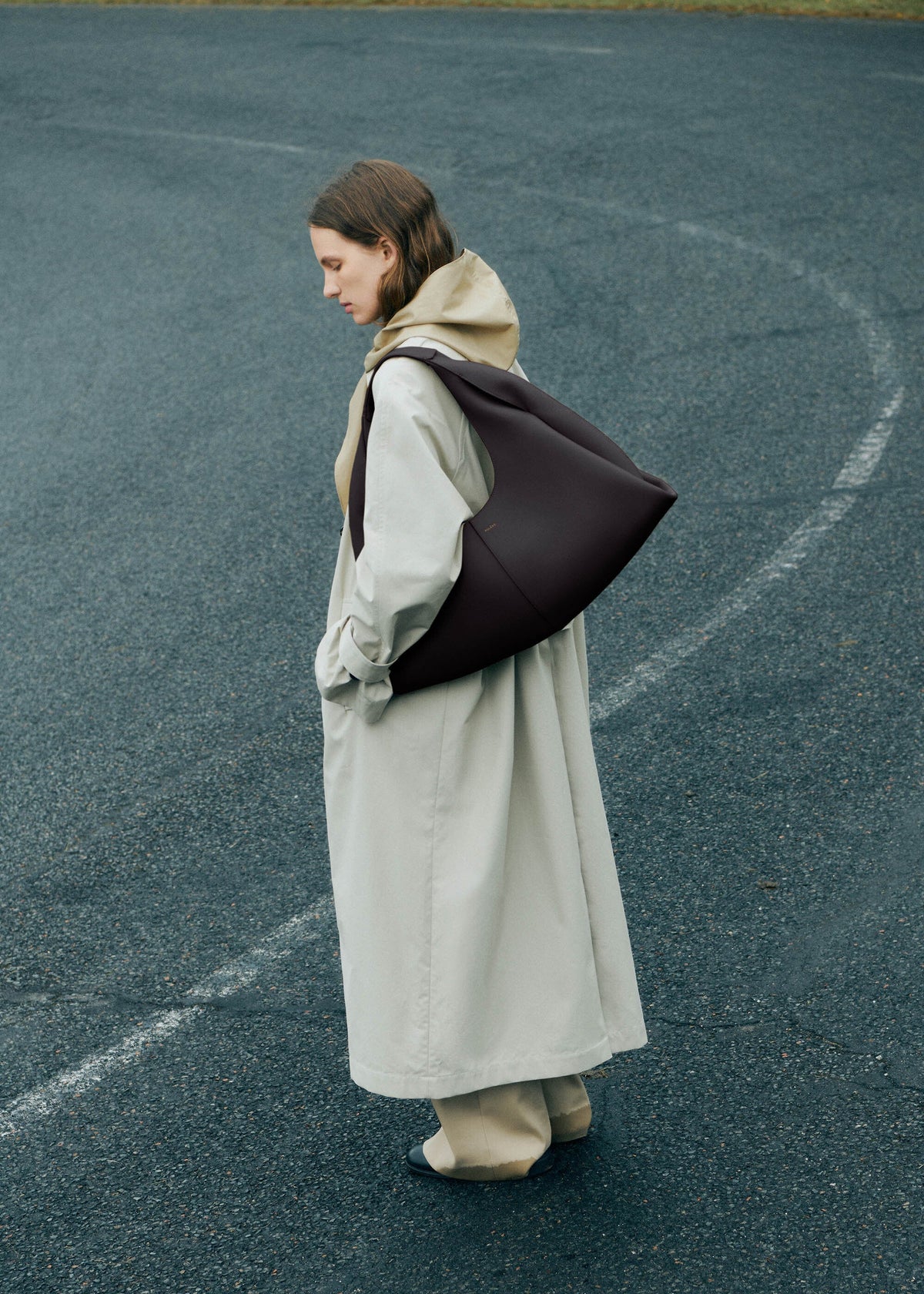 Shuldo - Ebenholz Genarbtes Leder