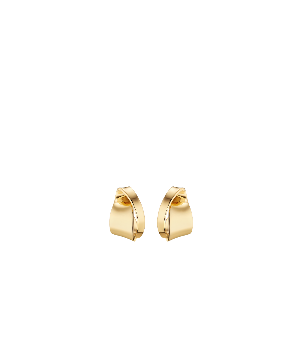 Spiralen Ohrringe Éole - Goldedition 24 Karat vergoldet
