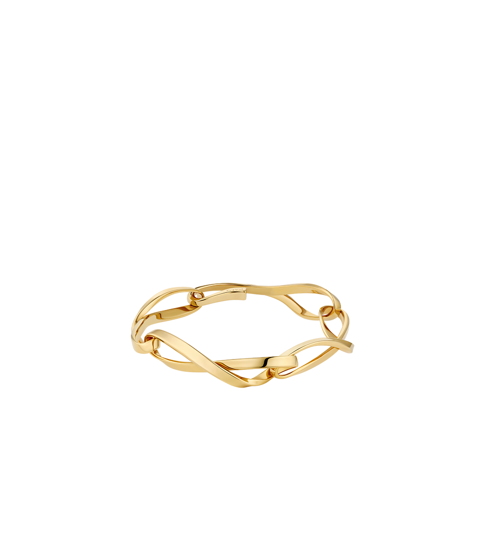 Kettenarmband Éole - Goldedition 24 Karat vergoldet
