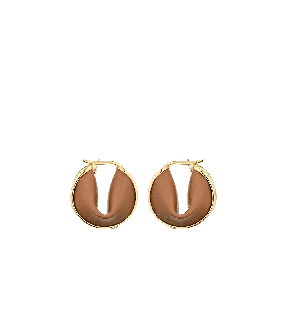 Creolen Ormé - Goldedition Und Camel Leder