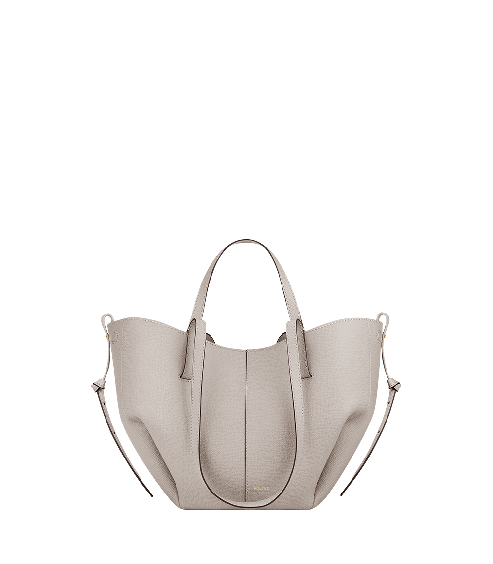 Cyme Mini - Nebel Genarbtes Leder
