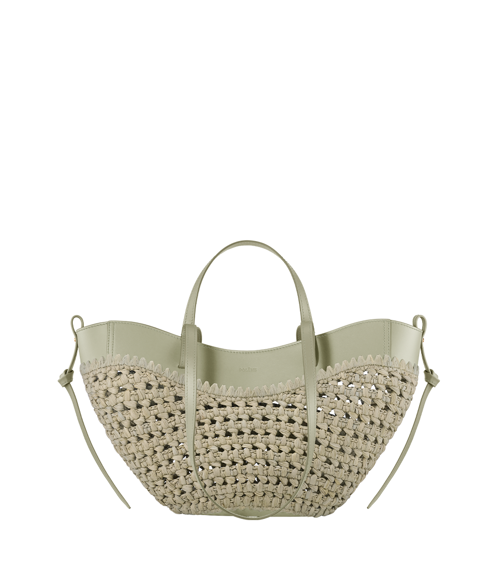 Cyme Mini - Raphia Lorbeergrün
