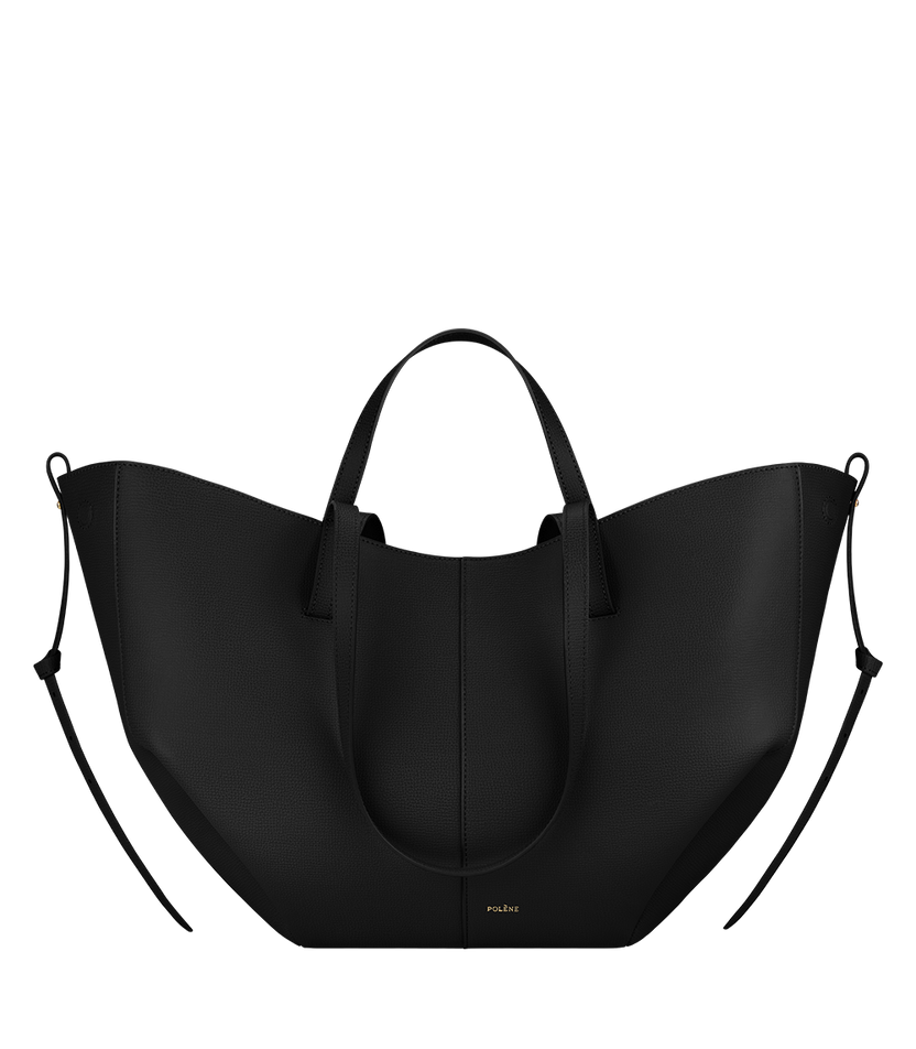 Cyme - Schwarz Genarbtes Leder