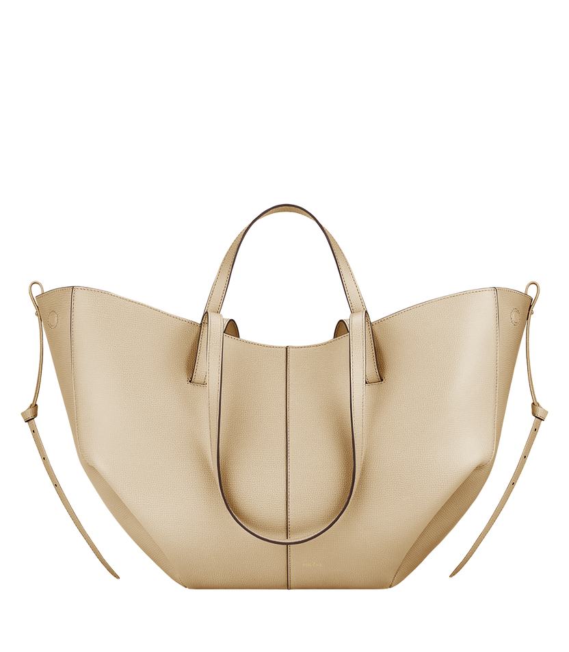 Cyme - Sand Genarbtes Leder