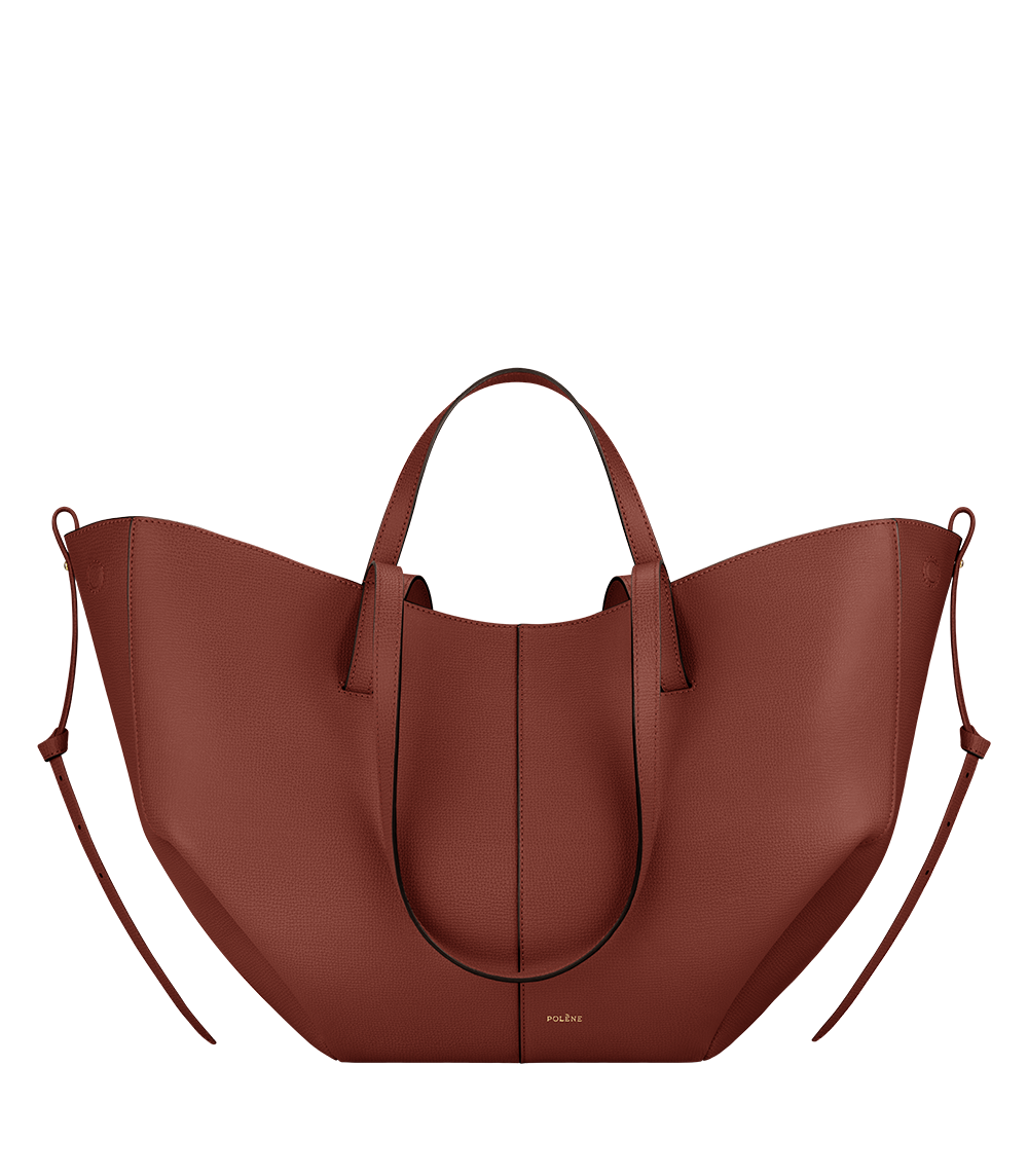 Cyme - Rote Tonerde Genarbtes Leder