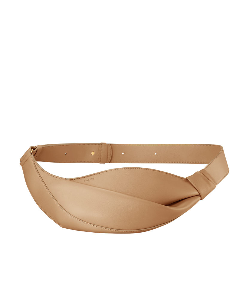 Neyu - Beige Glattes Leder
