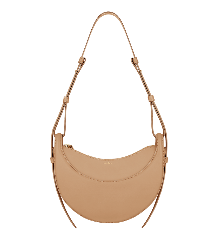 Numéro Dix - Beige Glattes Leder