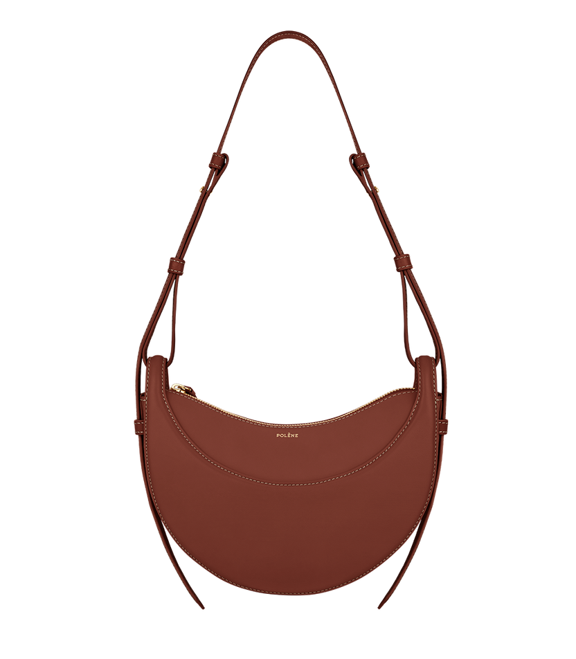 Numéro Dix - Cognac Glattes Leder