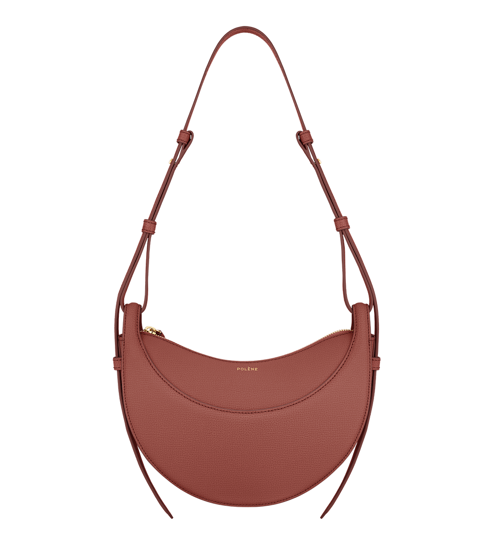 Numéro Dix - Terracotta Genarbtes Leder
