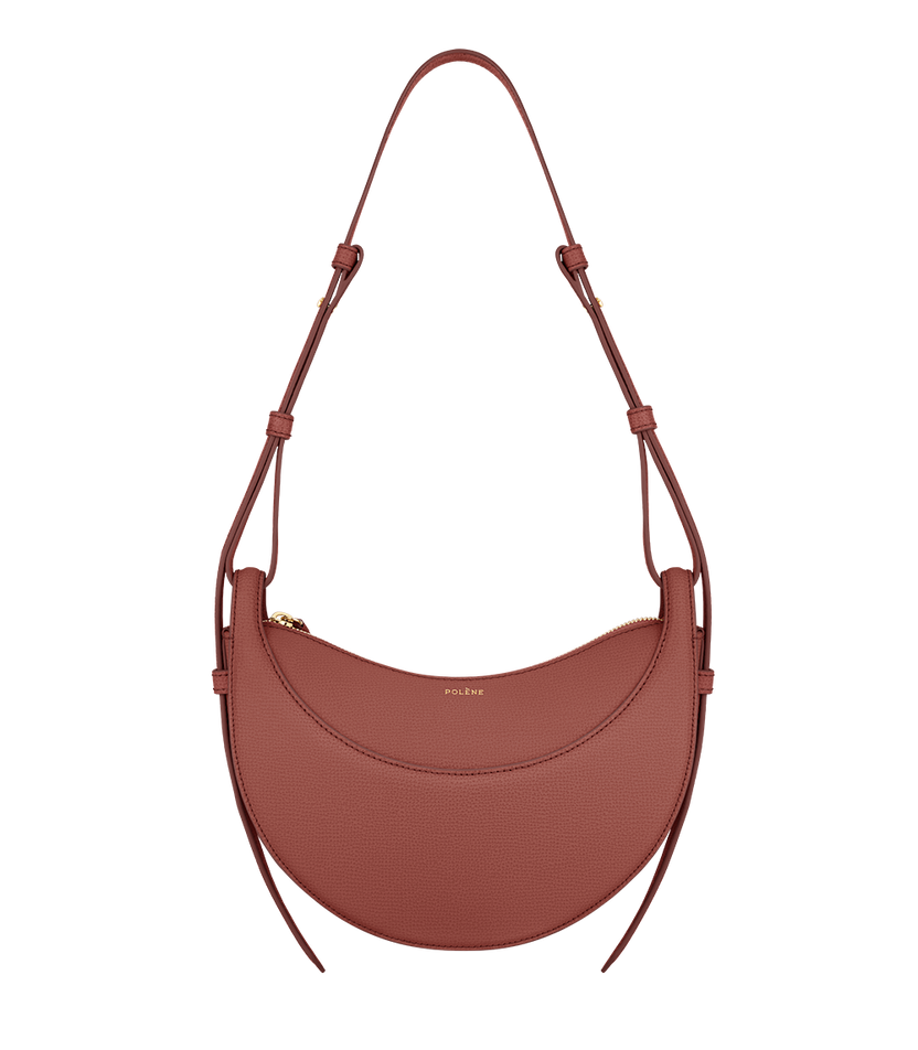 Numéro Dix - Terracotta Genarbtes Leder