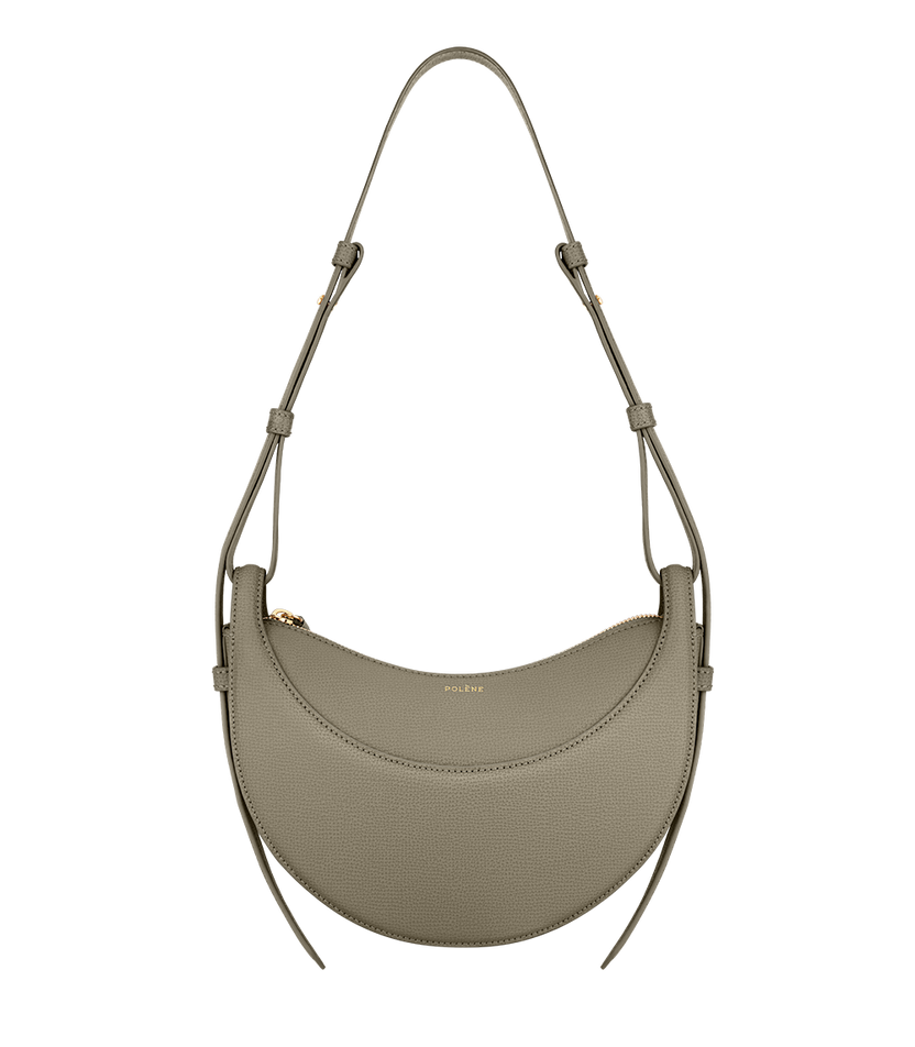 Numéro Dix - Olive Genarbtes Leder