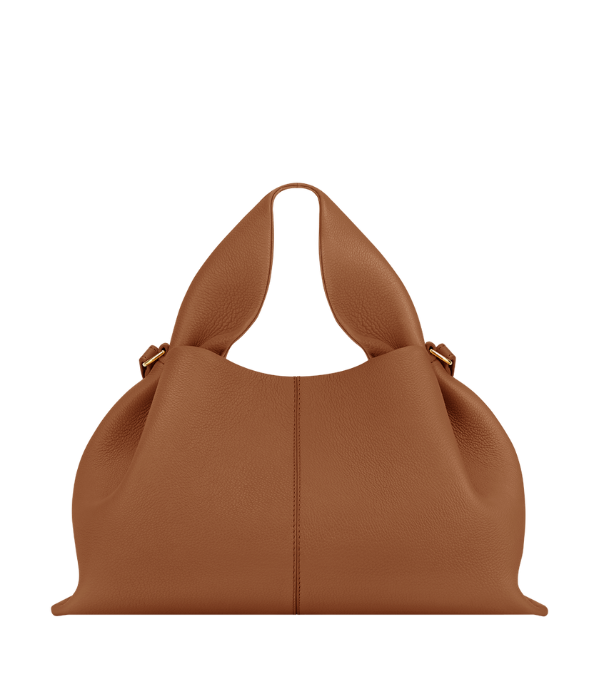 Numéro Neuf - Camel Genarbtes Leder