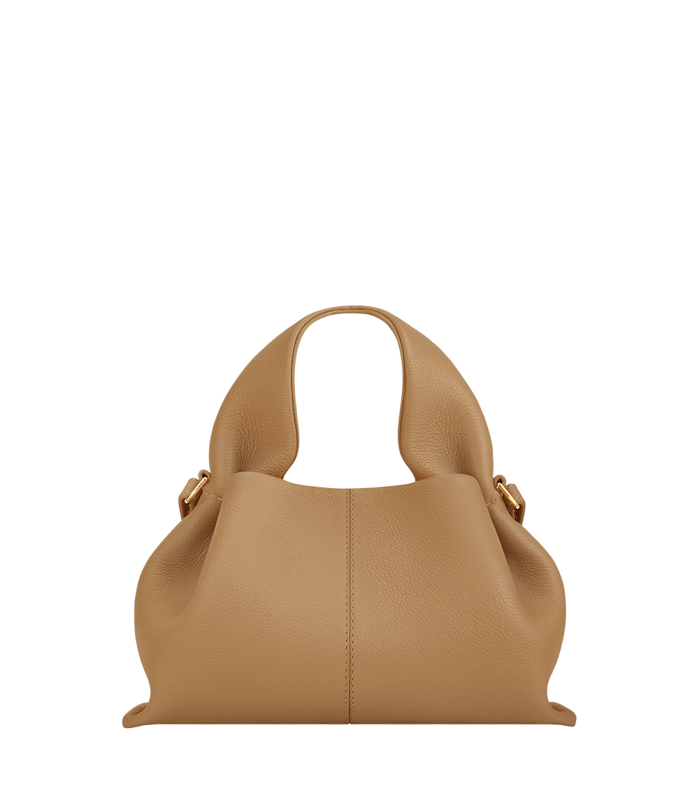 Numéro Neuf Mini - Ocker Genarbtes Leder
