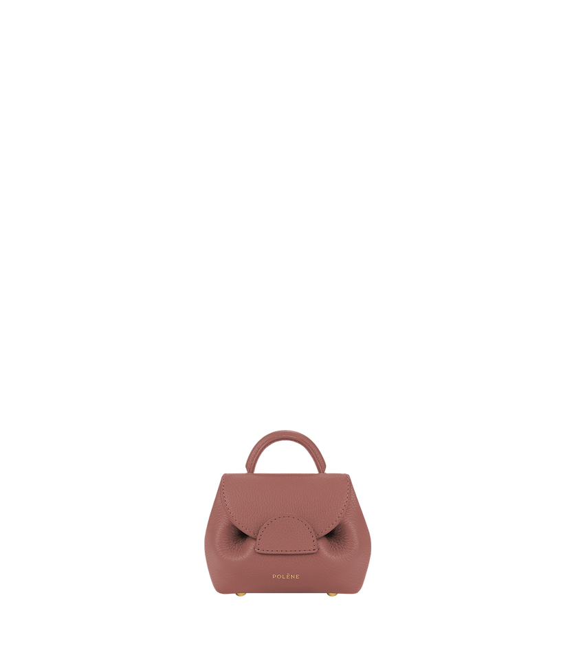 Numéro Un Micro - Blush Genarbtes Leder