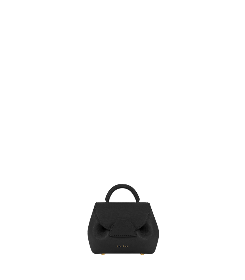 Numéro Un Micro - Schwarz Genarbtes Leder