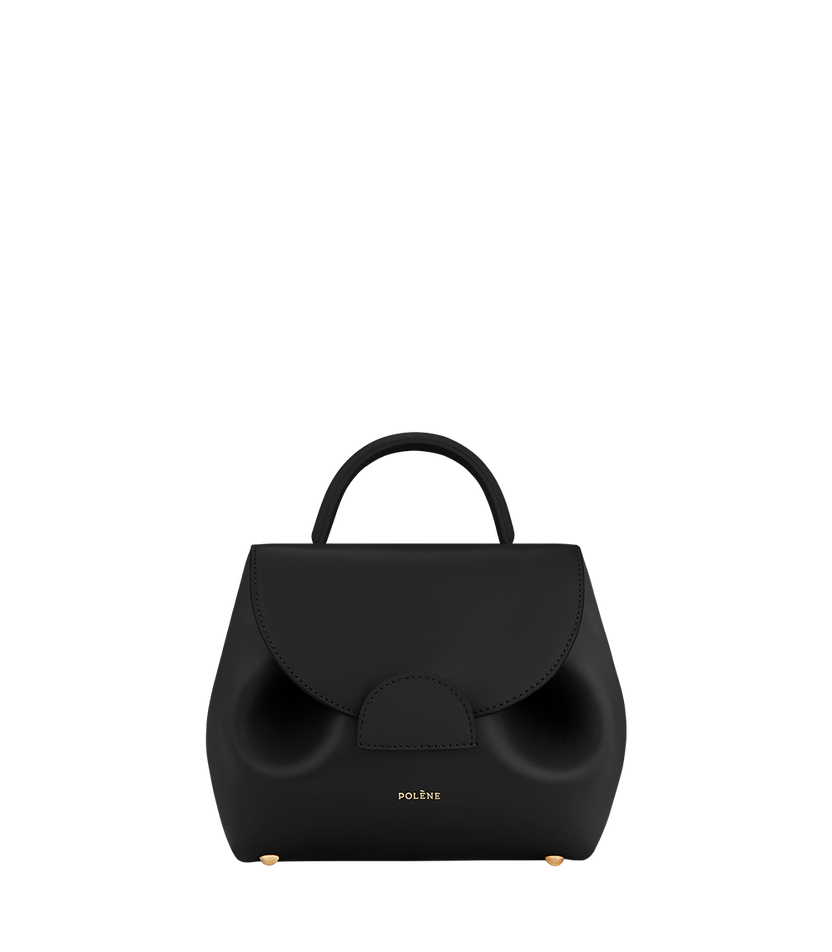 Numéro Un Nano - Schwarz Glattes Leder