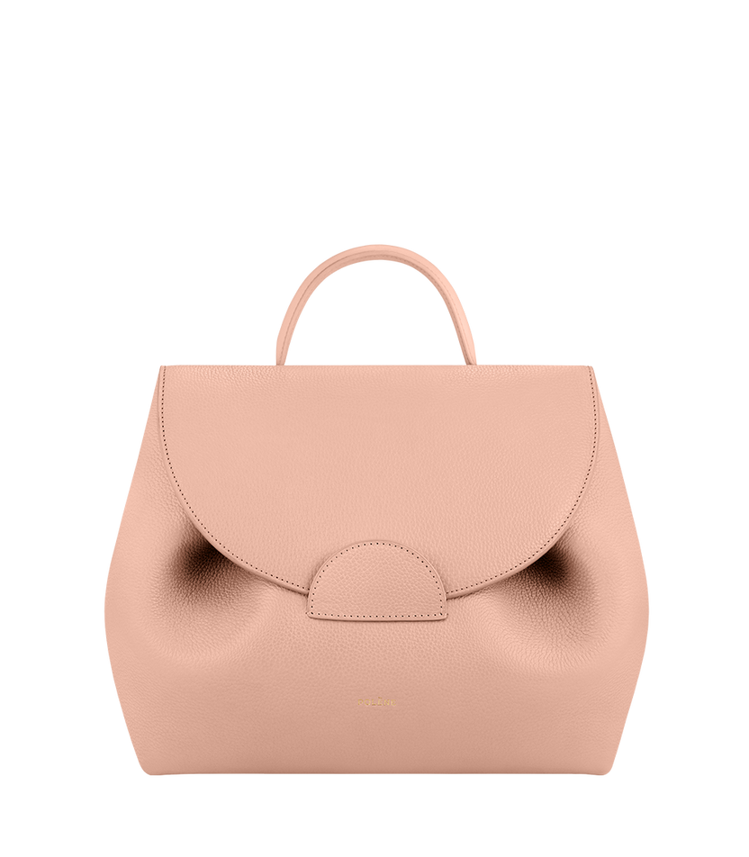 Numéro Un - Rosa Genarbtes Leder