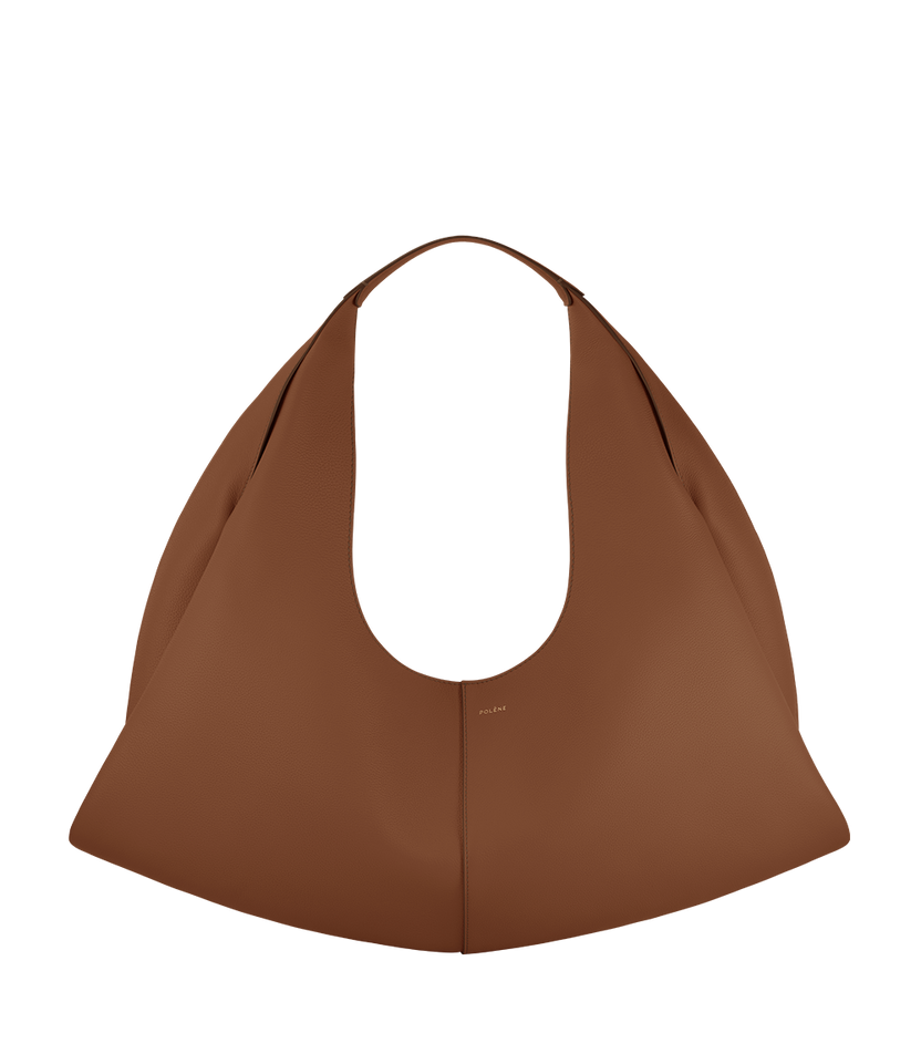 Shuldo - Dunkelbraun Genarbtes Leder