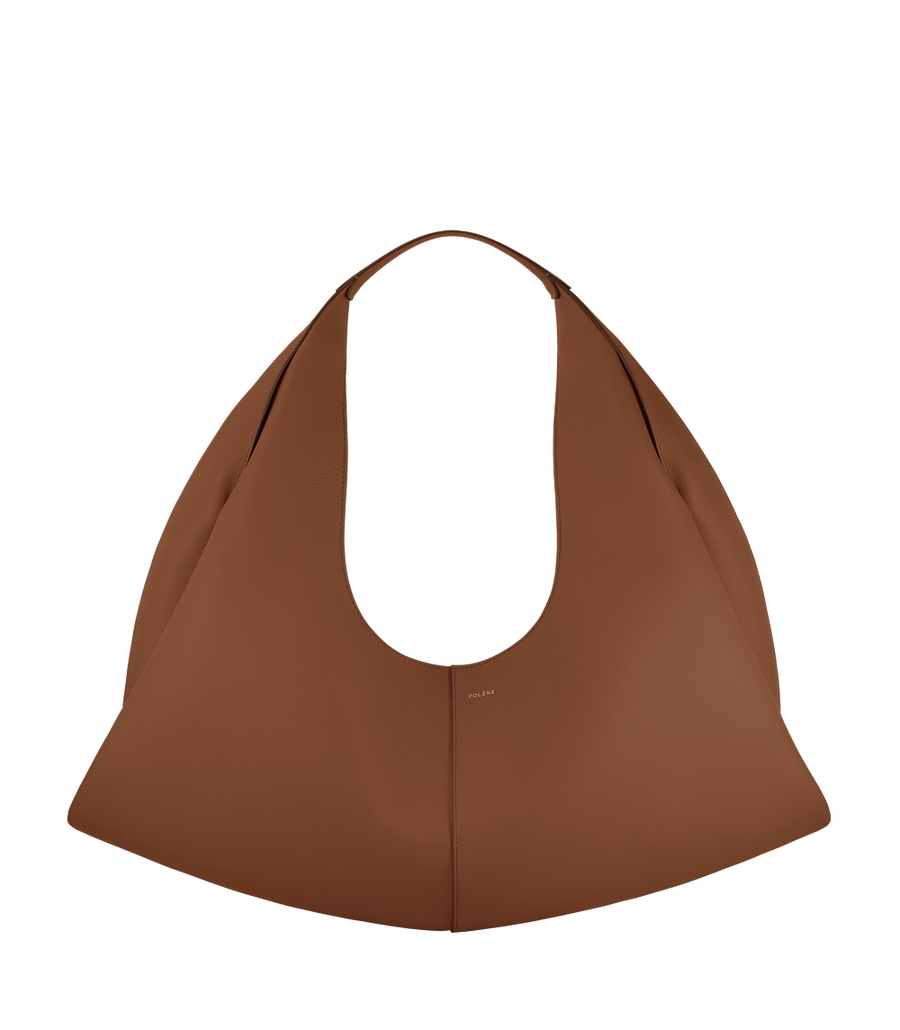 Shuldo - Dunkelbraun Genarbtes Leder