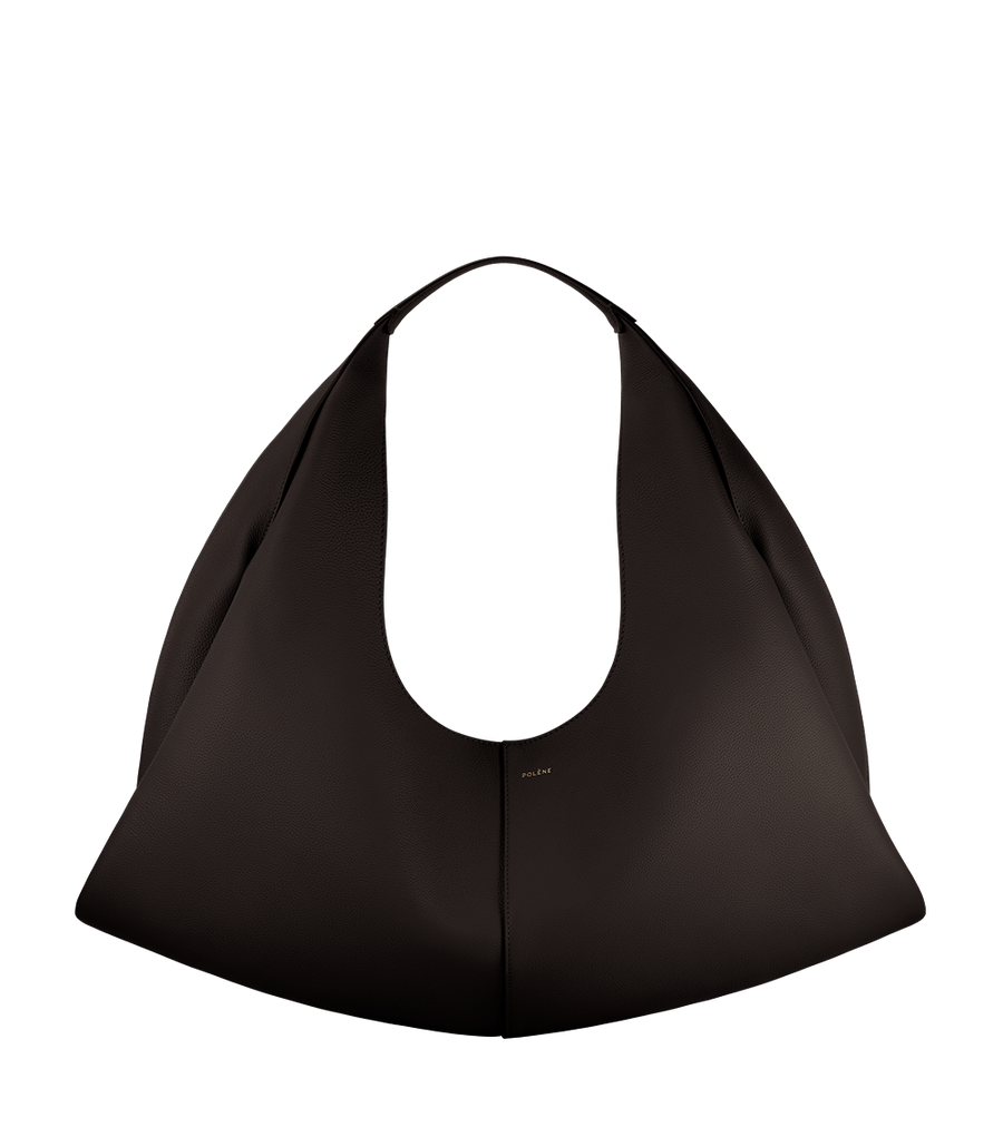Shuldo - Ebenholz Genarbtes Leder