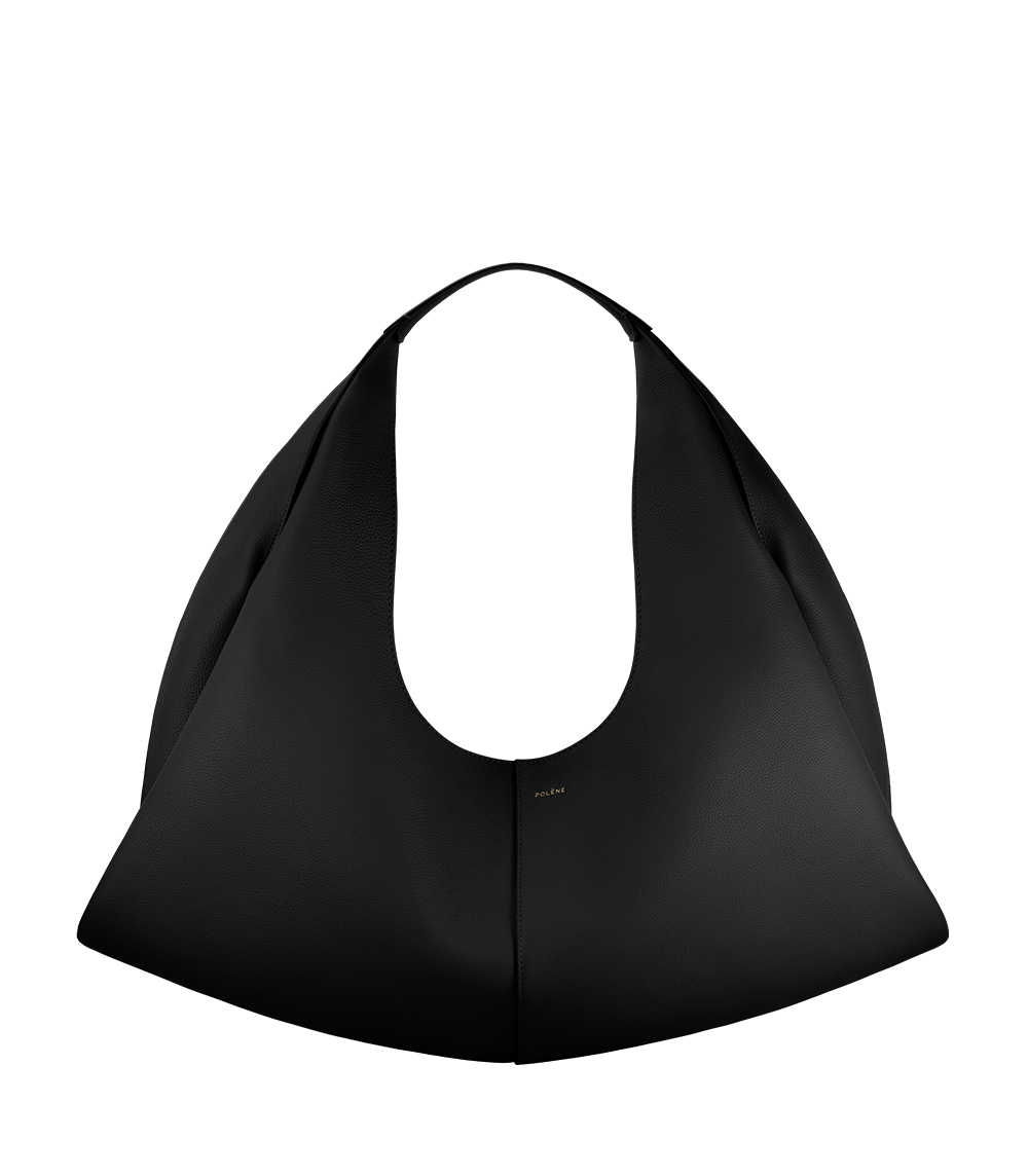 Shuldo - Schwarz Genarbtes Leder
