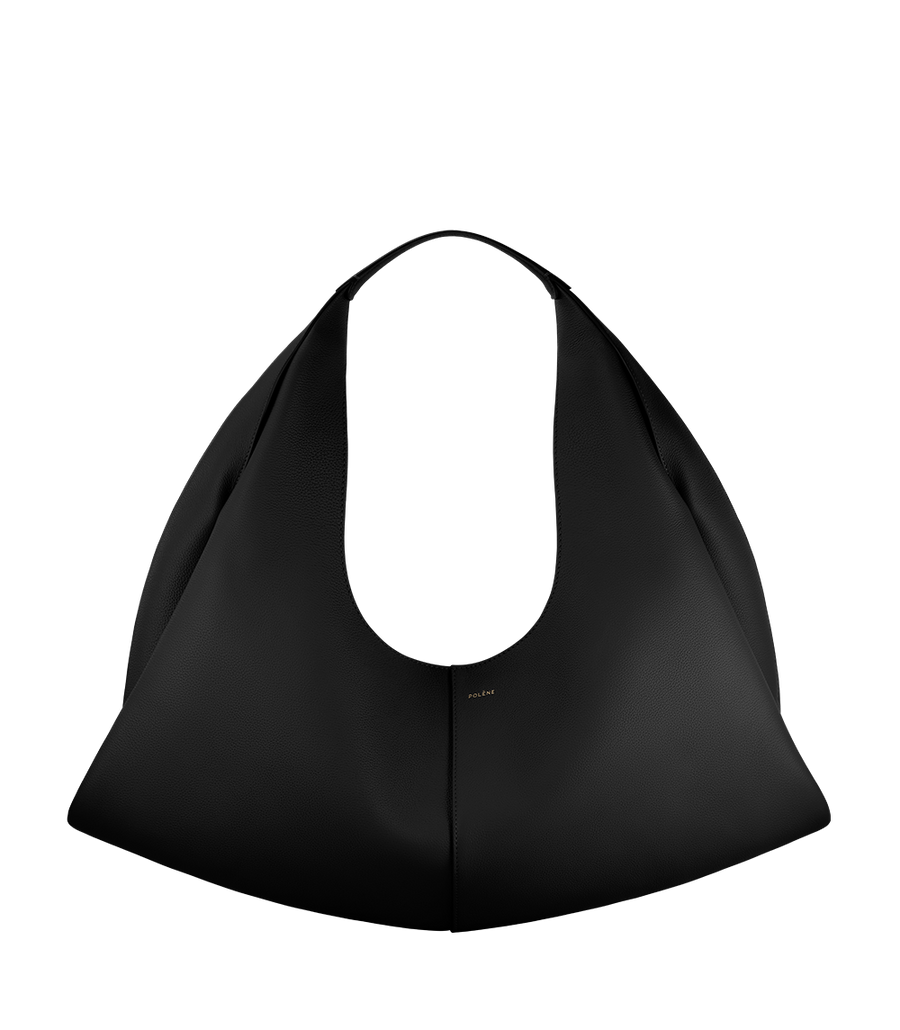 Shuldo - Schwarz Genarbtes Leder