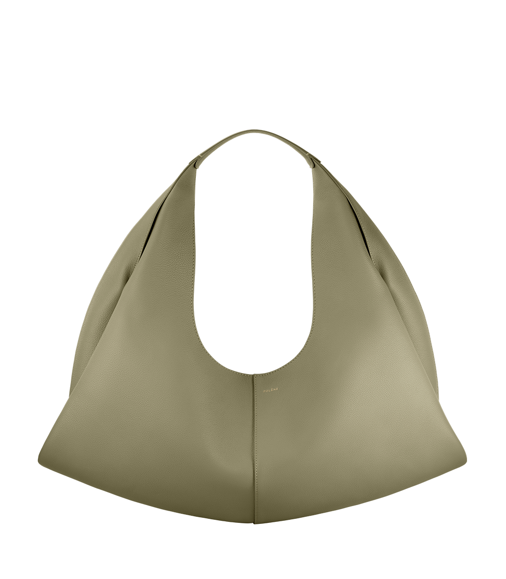 Shuldo - Lindgrün Genarbtes Leder