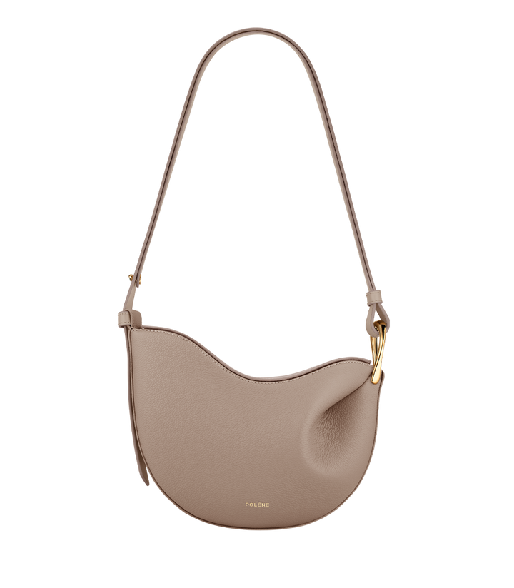 Tonca - Taupe Genarbtes Leder
